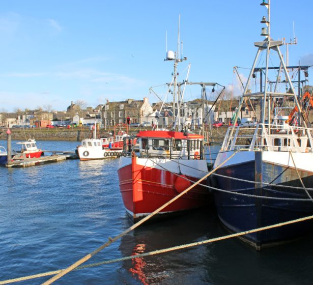 Fishing,Boats,In,Stranraer,Harbour,,Scotland